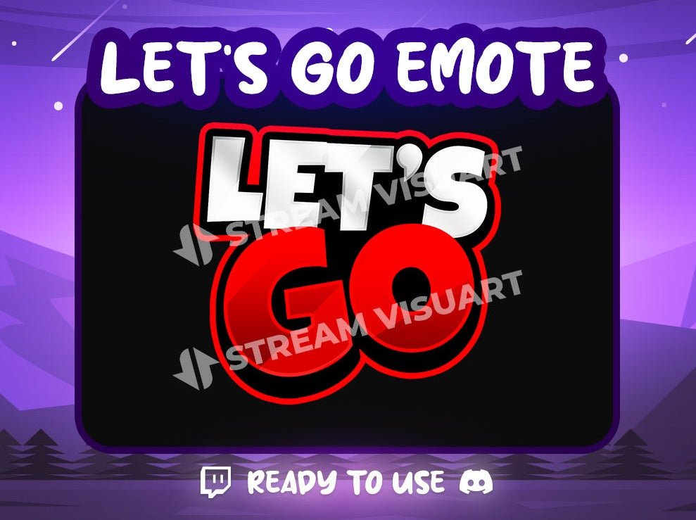 Let's Go Emote - StreamVisuArt