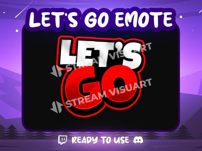 Let's Go Emote - Animated Emoticons for Streamers - StreamersVisuals