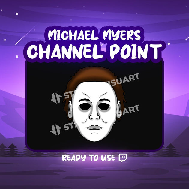 Michael Myers Point de chaîne Twitch - StreamVisuArt