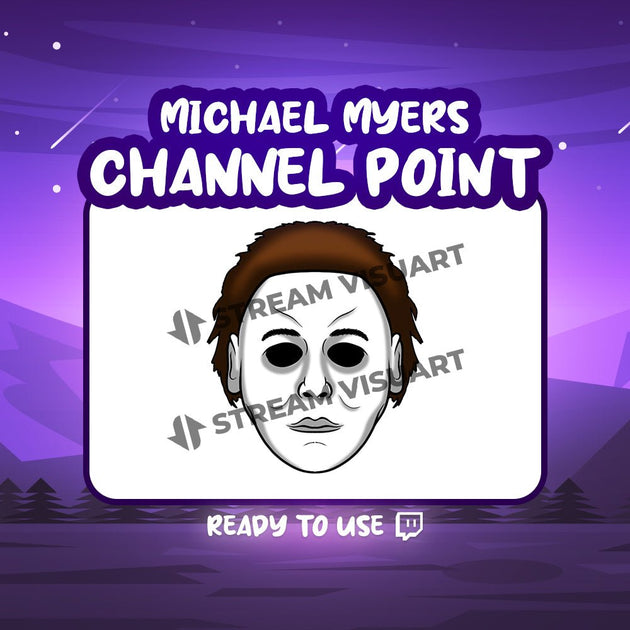 Michael Myers Point de chaîne Twitch - StreamVisuArt