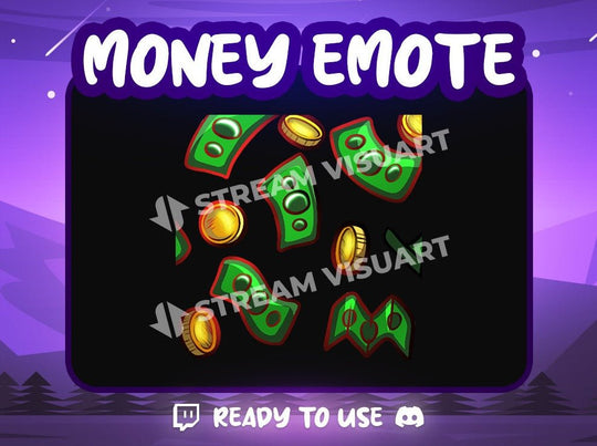 Money Emote - StreamVisuArt