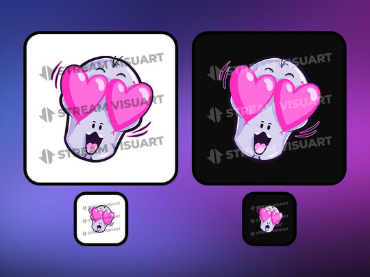 Mr Squelette Emotes 6-Pack - StreamVisuArt