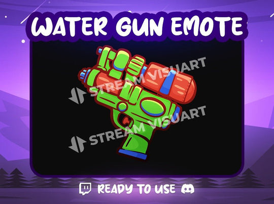 Pistolet à eau Emote - StreamVisuArt