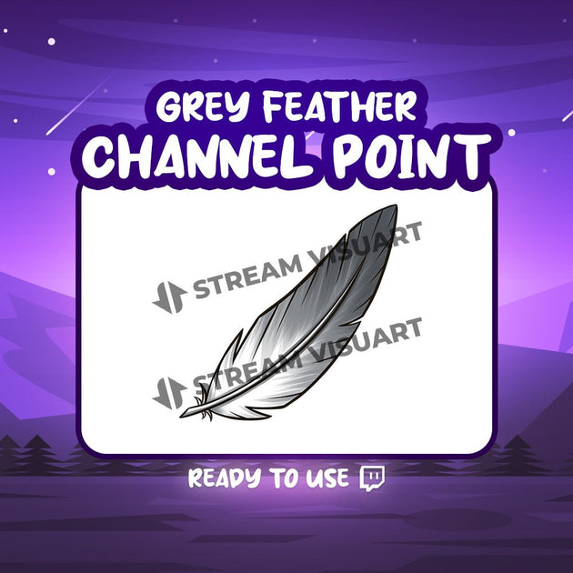 Feather Twitch Badges - Gaming Visuals