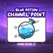 Potion bleu Point de chaîne Twitch - StreamVisuArt