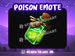 Potion Toxique Halloween Emote - StreamVisuArt