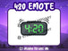 420 Wake-Up Emote - StreamersVisuals