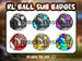 Rocket Ball Badges Twitch 6-Pack - StreamVisuArt