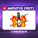 Animated Hot Sauce Emote - StreamersVisuals