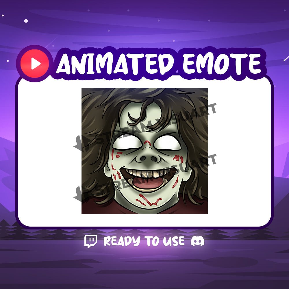 Screamer Emote Animé - StreamVisuArt
