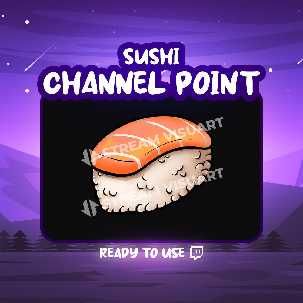 Sushi Point de chaîne Twitch - StreamVisuArt