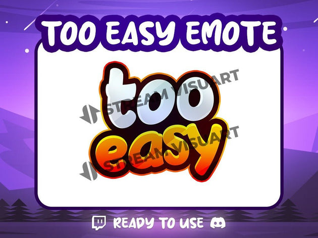 Too Easy Emote