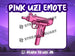 Pink Uzi Emote