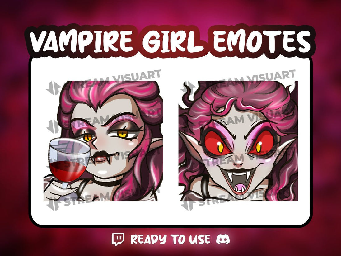 Vampire Girl Emotes