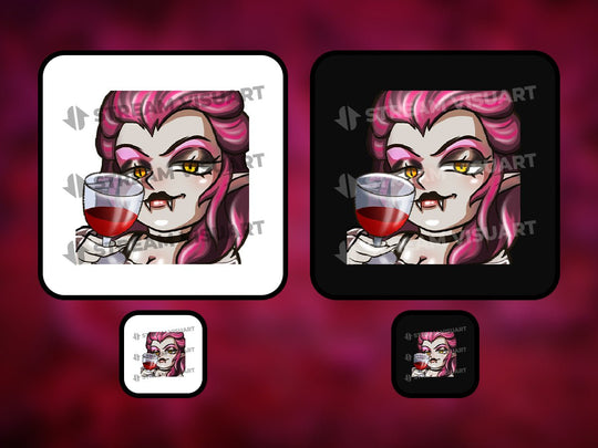 Vampire Girl Emotes