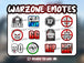 Warzone Emotes 12-Pack - StreamVisuArt