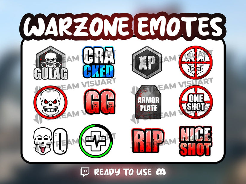 Get Expressive With Warzone Emotes 12 Pack Streamersvisuals