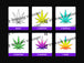 Weed Badges Twitch 6-Pack - StreamVisuArt